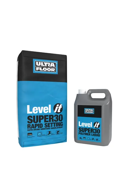 Ultra Floor Level It Super 30 - 20kg smoothing compound or DPM